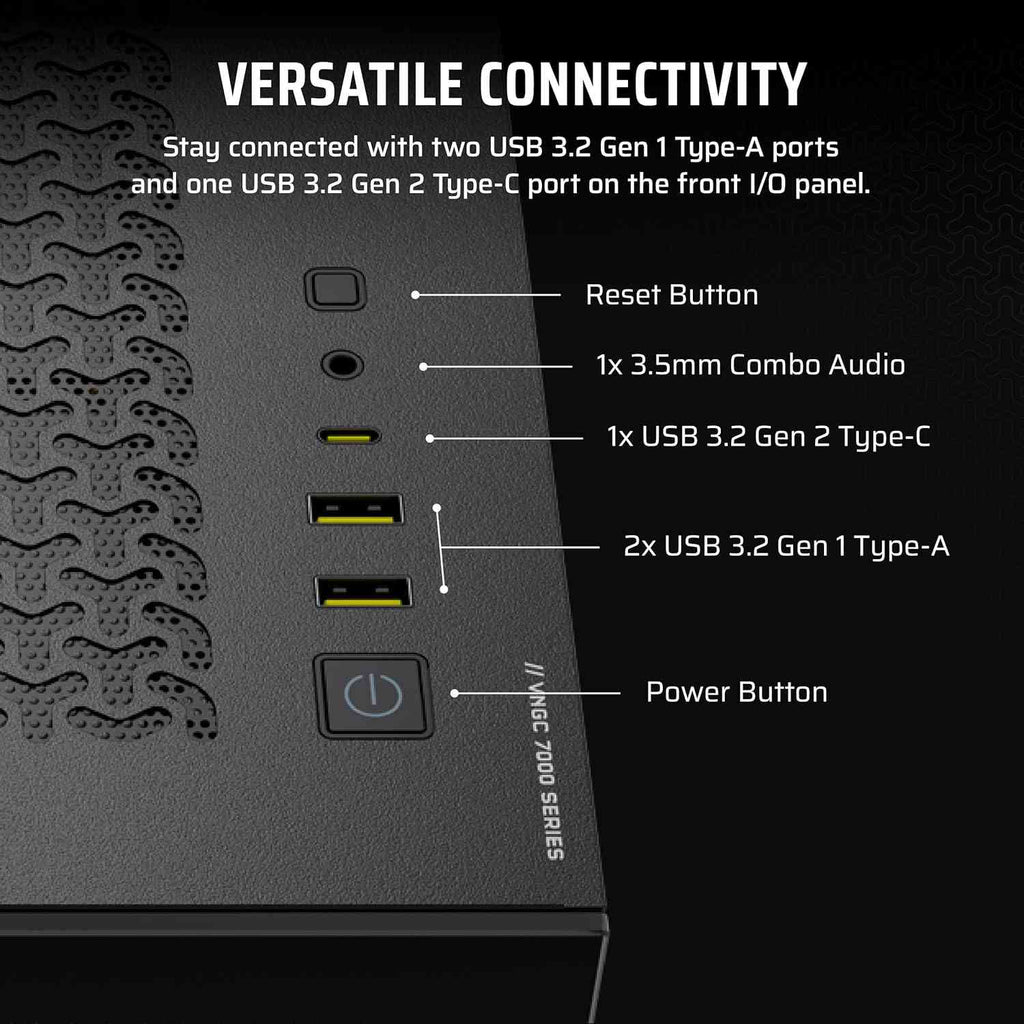 Corsair Vengeance i7500 Gaming PC – Liquid Cooled Intel Core i9-14900KF CPU Default Title USD Limareoo Tech