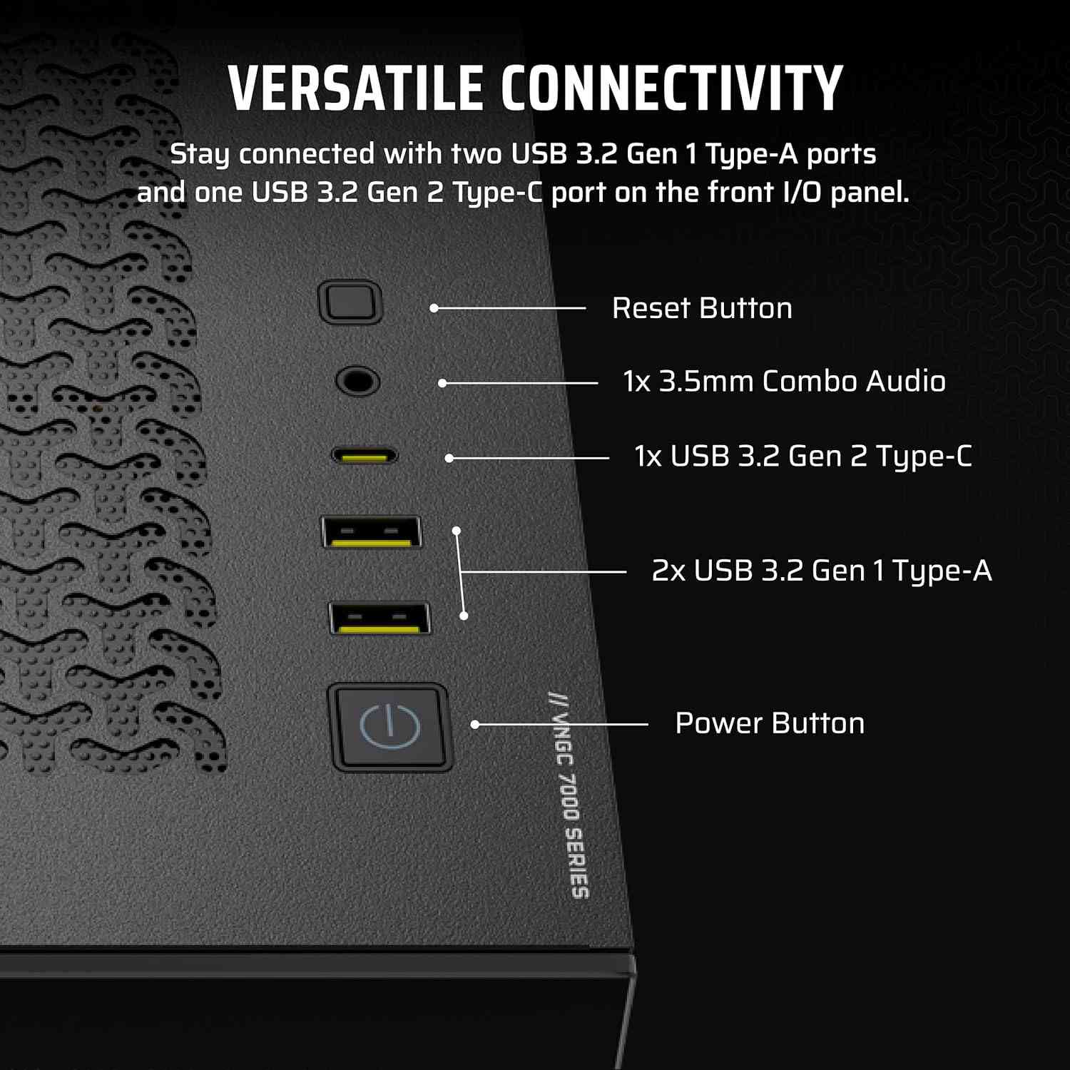 Corsair Vengeance i7500 Gaming PC – Liquid Cooled Intel Core i9-14900KF CPU Default Title USD Limareoo Tech