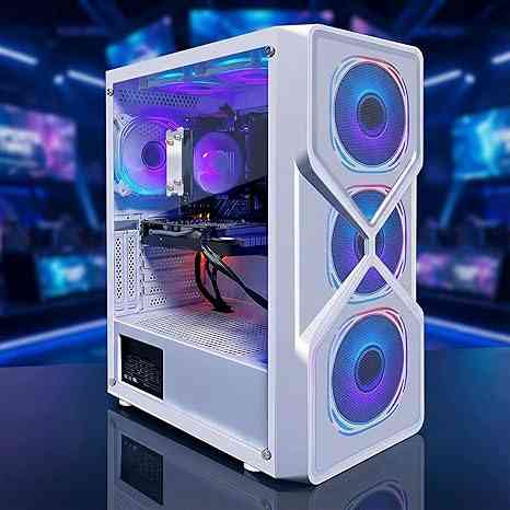 STGAubron Gaming PC Computer Desktop, AMD Ryzen 5 5500 up to 4.2GHz Limareoo Tech Default Title Default Title