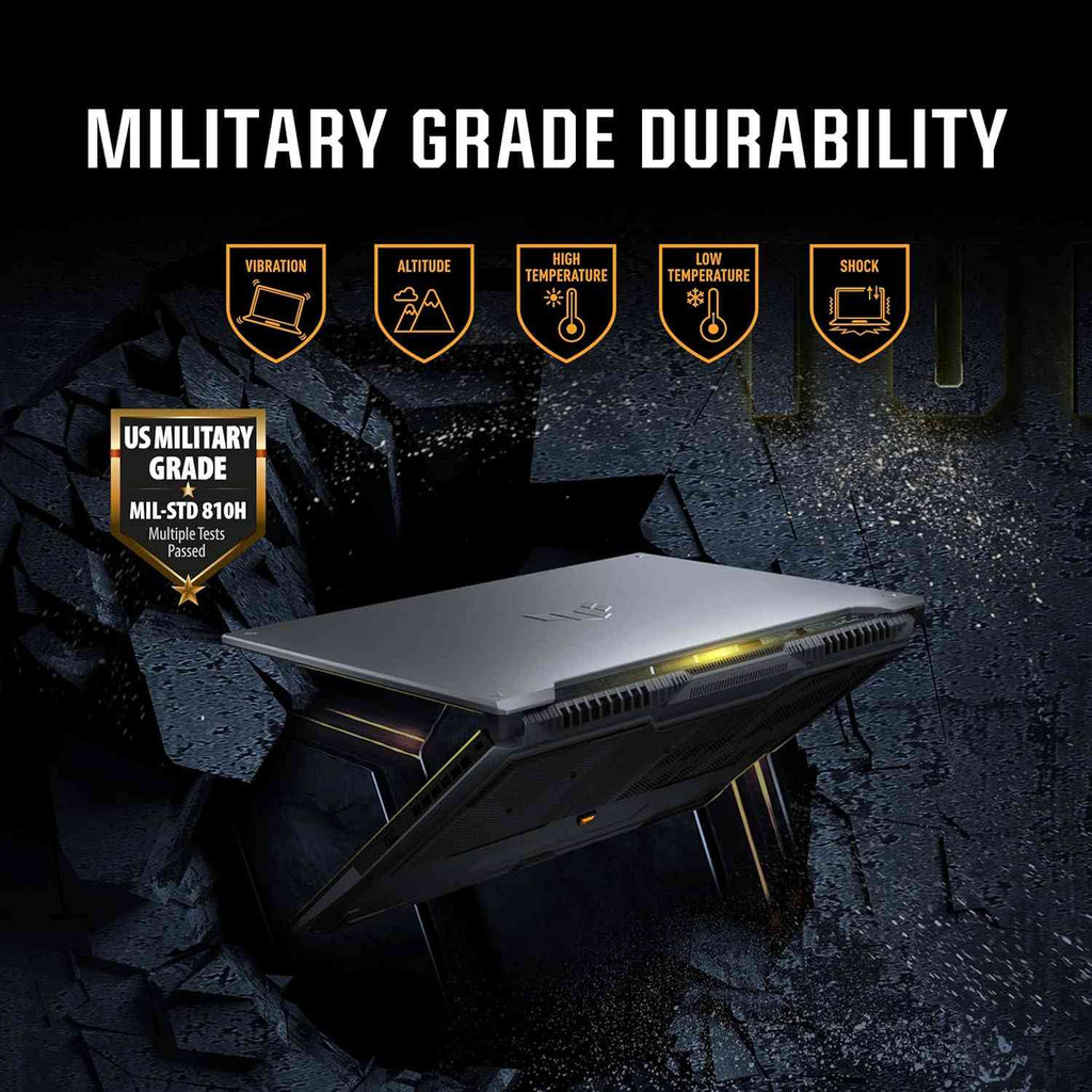 TUF Gaming F16 Gaming Laptop, 16” FHD+ 144Hz Ips-Level 16:10 Display, Intel® Core™ 5 210H, NVIDIA® Geforce RTX™ 4050, 16GB DDR5, 512GB Pcie Gen4 SSD, Wi-Fi 6, Win11 Home, FX607VU-SS53