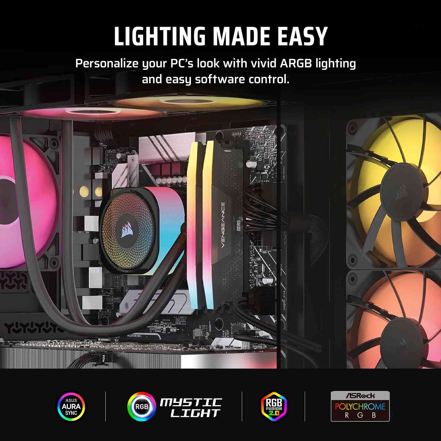 Corsair Vengeance i7500 Gaming PC – Liquid Cooled Intel Core i9-14900KF CPU Default Title USD Limareoo Tech