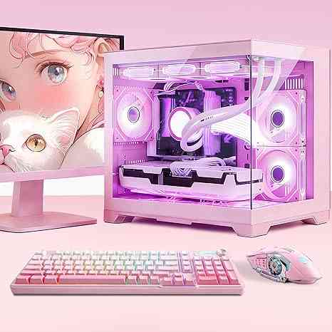 Limareoo Tech Ocean Park Pink Gaming PC Gamer Desktop Computer W/KB & Mouse USD Vietnam Default Title Default Title