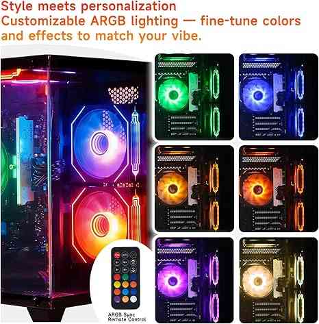 Limareoo Tech ALCPOK Gaming PC Desktop, AMD Ryzen 7 5700G 3.8GHz, 16GB DDR4 3200MHz RAM USD Vietnam Default Title Default Title