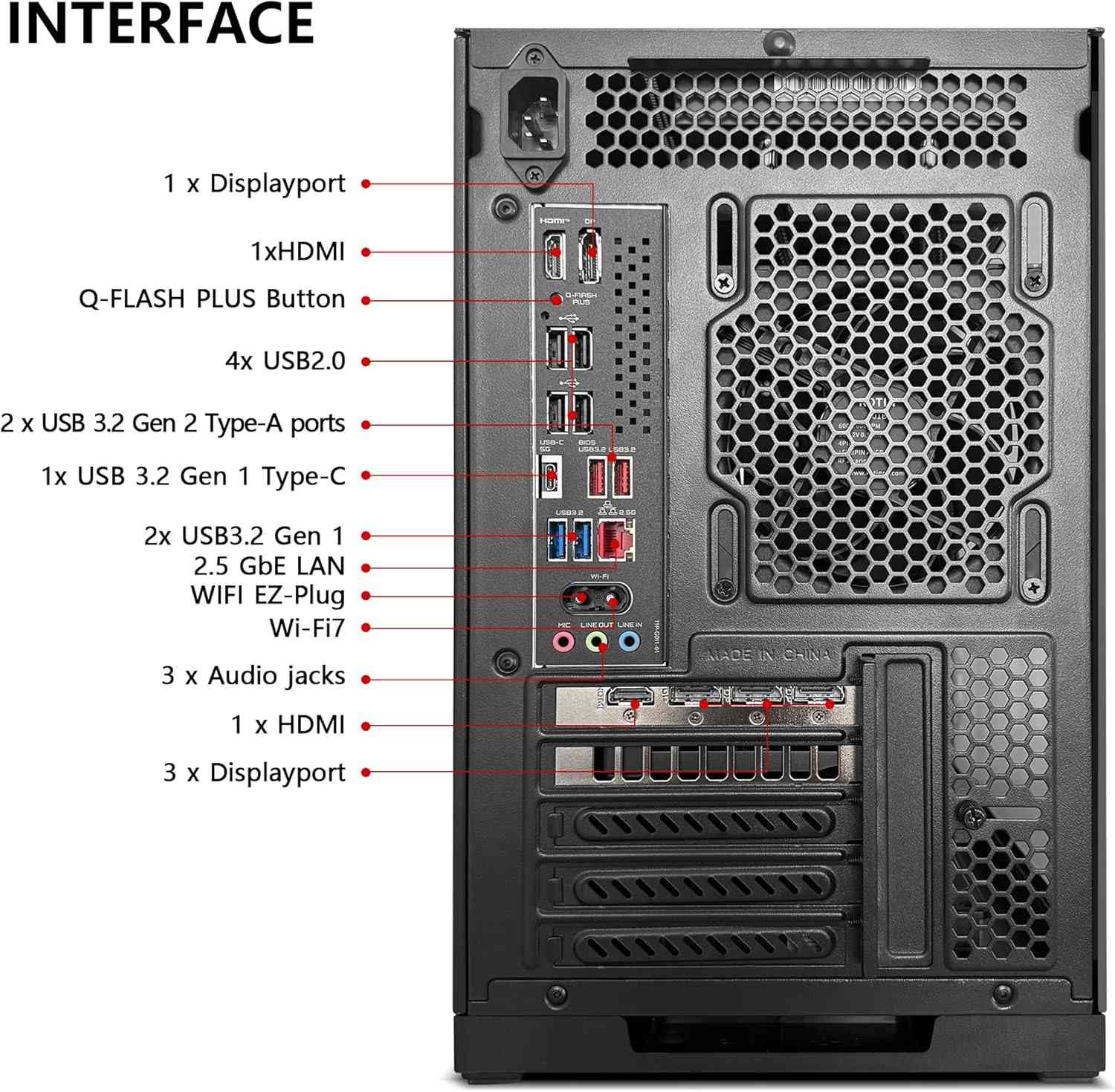 Limareoo Tech KOTIN Prebuilt Gaming PC Desktop Computer, Ryzen 7 9700X USD Vietnam Default Title Default Title