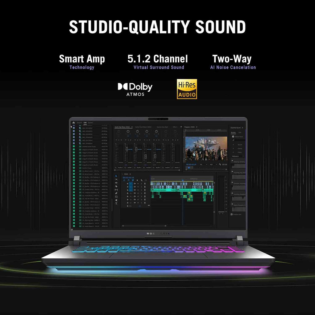 ROG Strix G16 (2025) Gaming Laptop, 16” FHD+ 16:10 165Hz/3Ms Display, NVIDIA® Geforce RTX™ 5060 Laptop GPU, Intel® Core™ I7 Processor 14650HX, 16GB DDR5, 1TB Gen 4 SSD, Wi-Fi 7, Windows 11 Home