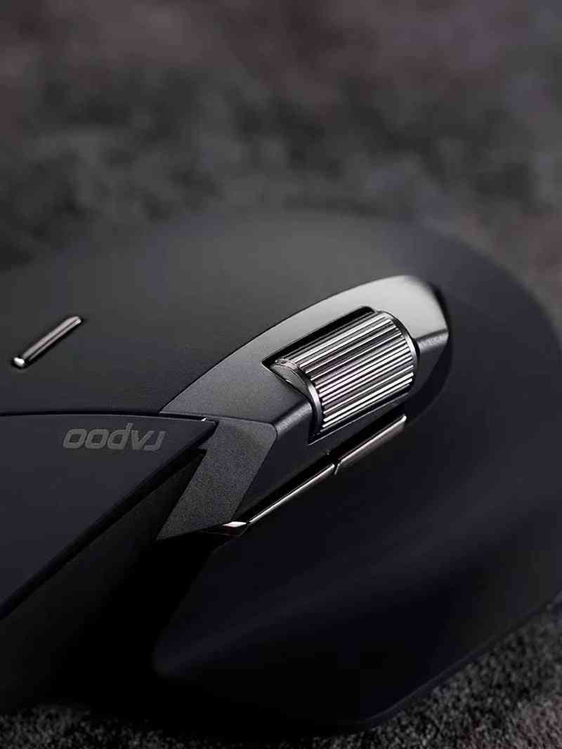 New  MT760 Mouse Bluetooth Wireless Tri Mode Ergonomics Mouse Gamer Accessory for Computer Pc Laptop Gaming Office for Gift