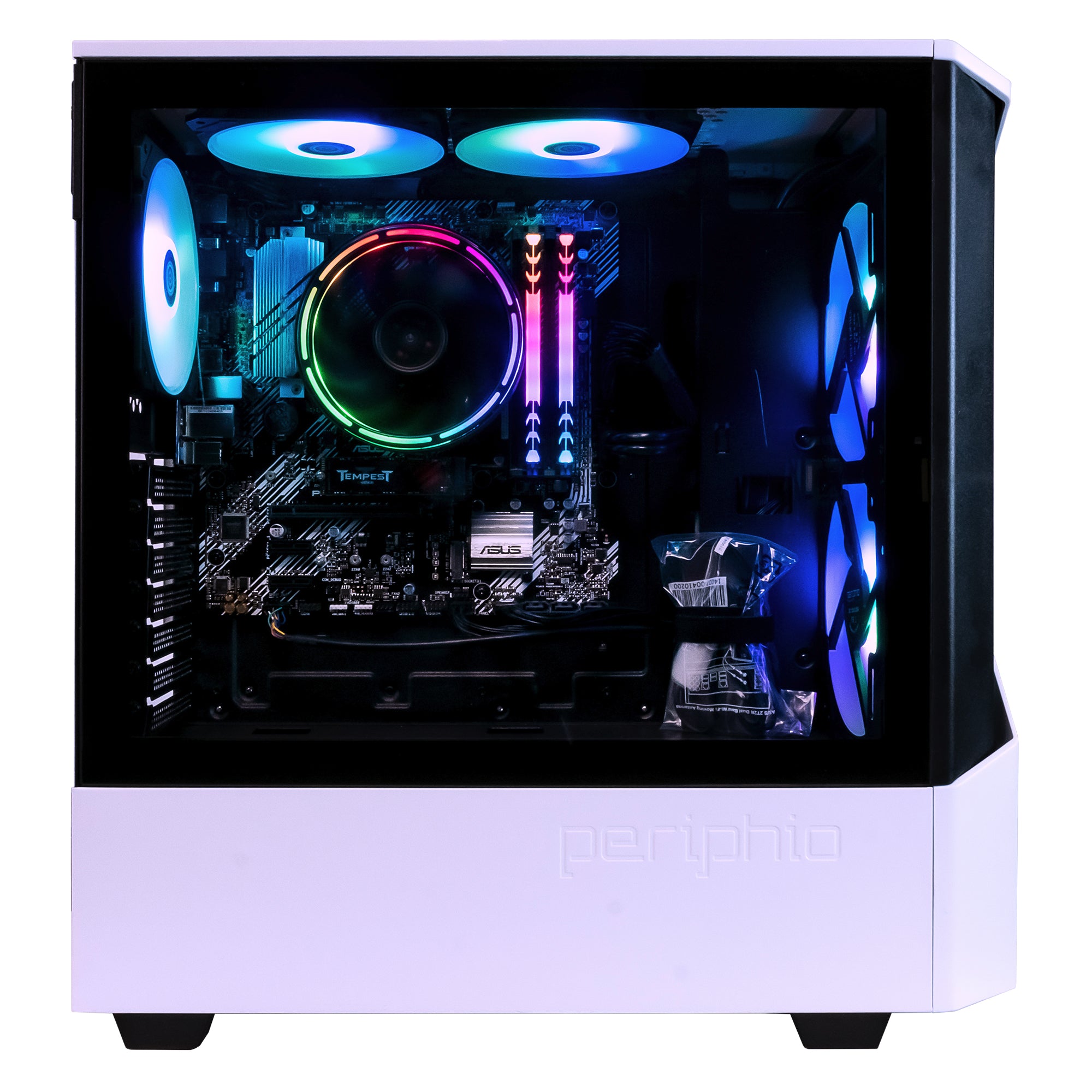 High-performance gaming PC setup