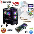 Gamer Master Gaming Desktop PC, AMD Ryzen 7 5800X, NVIDIA Geforce RTX 2080, 16GB DDR4 RAM, 1TB SSD, 650W Power Supply, Wifi 6/Bluetooth 5.4,9*ARGB Fan, Windows 11
