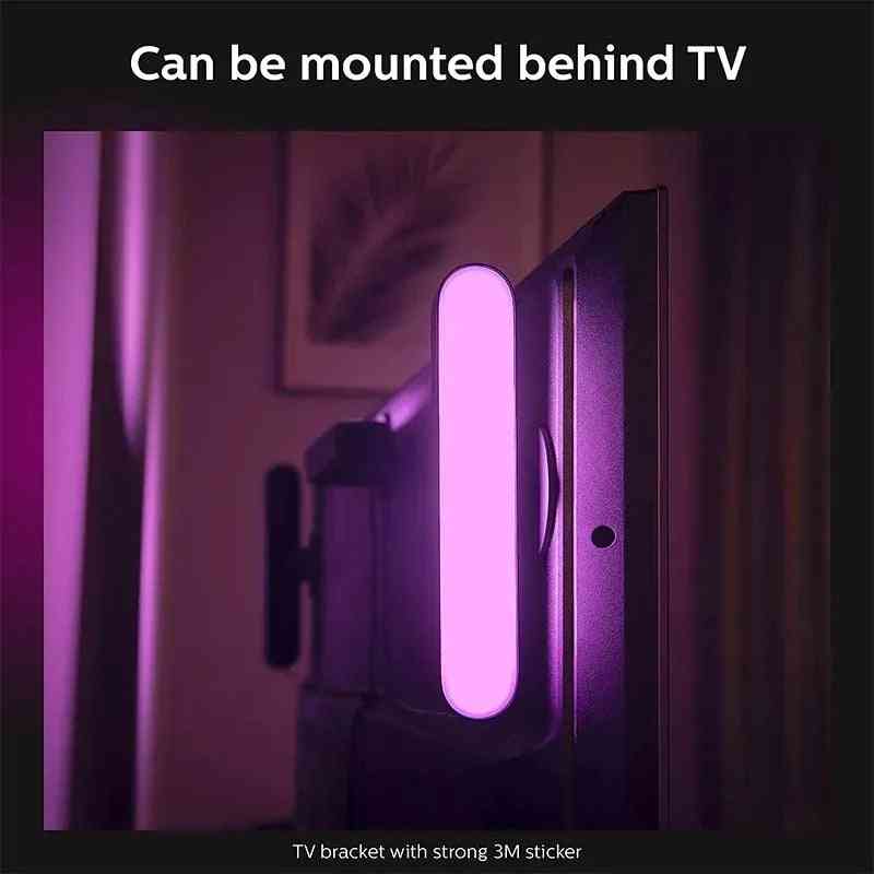Smart LED Symphony Sound Control Pickup Light RGB Music Rhythm Ambient Lamp with App Control for TV Compute Gaming Desktop Decor