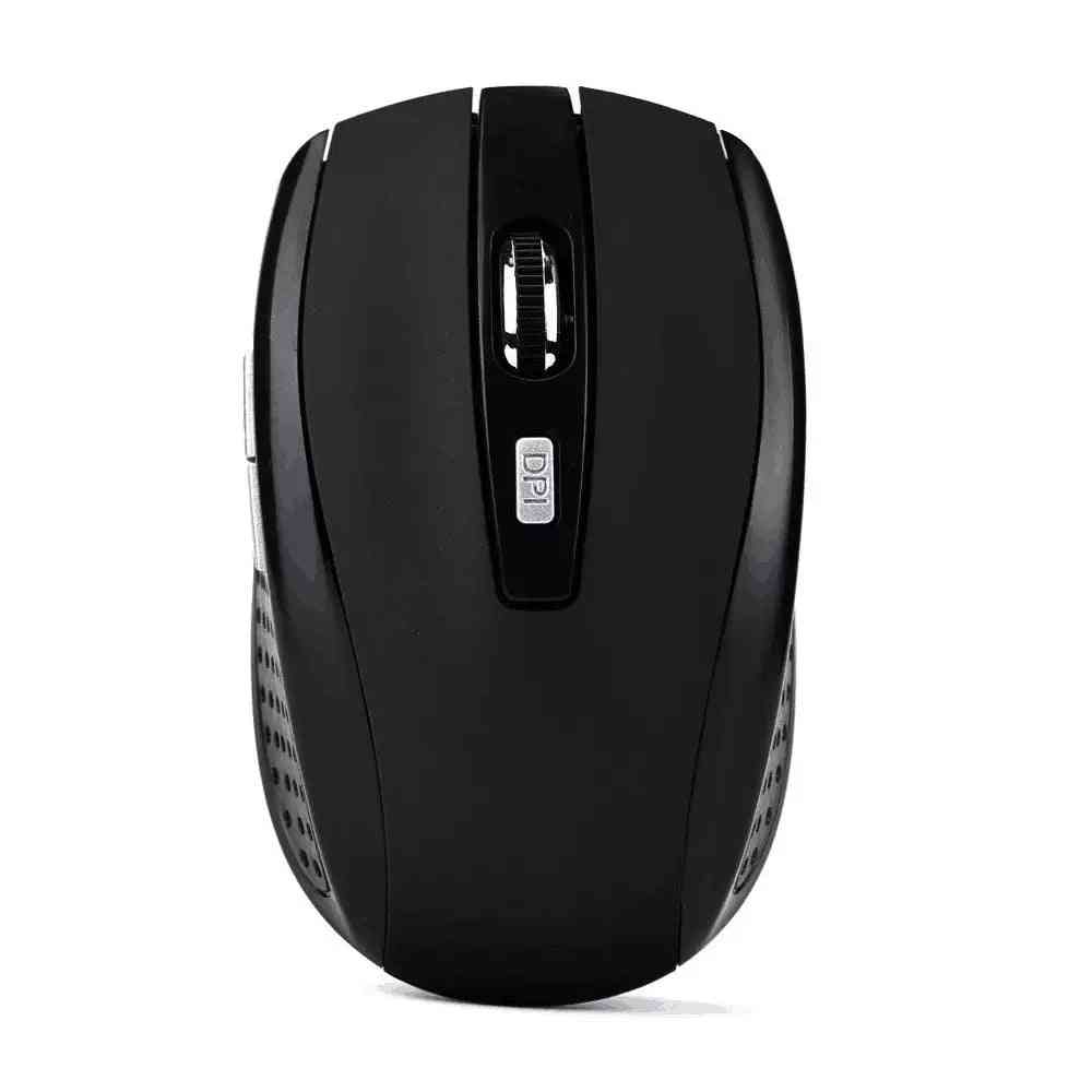 2.4G USB Red Optical Wireless Mouse 6D for Computer Laptop Gaming Mice Ergonomically-Designed Wireless Mouse