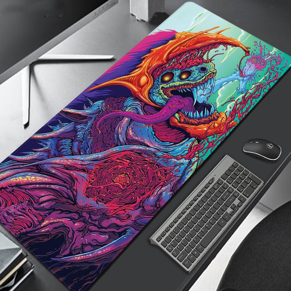 Desktop gaming mouse pad