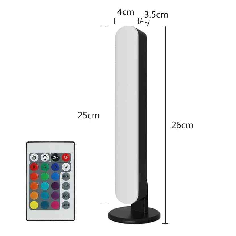 Smart LED Symphony Sound Control Pickup Light RGB Music Rhythm Ambient Lamp with App Control for TV Compute Gaming Desktop Decor