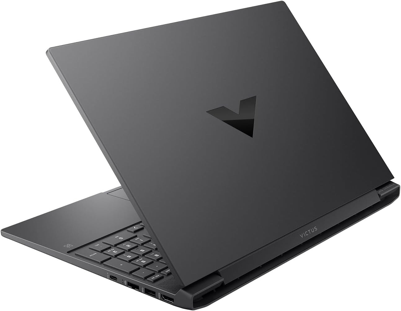 HP Victus 15 Gaming Laptop, 15.6" FHD 144Hz Display, AMD Ryzen 5 7535HS, 16GB DDR5 RAM, 512GB Pcie M.2 SSD, NVIDIA Geforce RTX 2050, HDMI, Webcam, Backlit Keyboard, Wi-Fi 6, Windows 11 Home, Silver