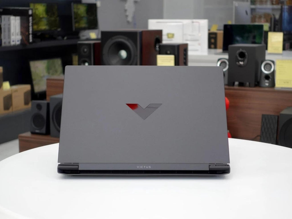 HP Victus 15 Gaming Laptop, 15.6" FHD 144Hz Display, AMD Ryzen 5 7535HS, 16GB DDR5 RAM, 512GB Pcie M.2 SSD, NVIDIA Geforce RTX 2050, HDMI, Webcam, Backlit Keyboard, Wi-Fi 6, Windows 11 Home, Silver