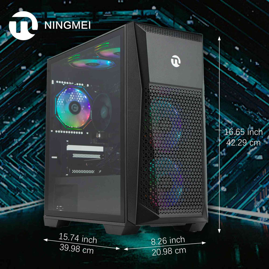 Dragon Soul Gaming PC AMD Ryzen 7 5700G 16GB RAM 1TB SSD Wifi Windows 11 Gaming Desktop