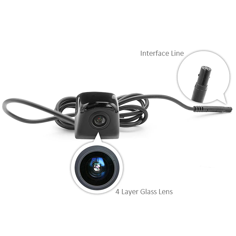 Vehicle Rear View Camera Metal Body Car Reverse Camera Auto Parking Backup Camera