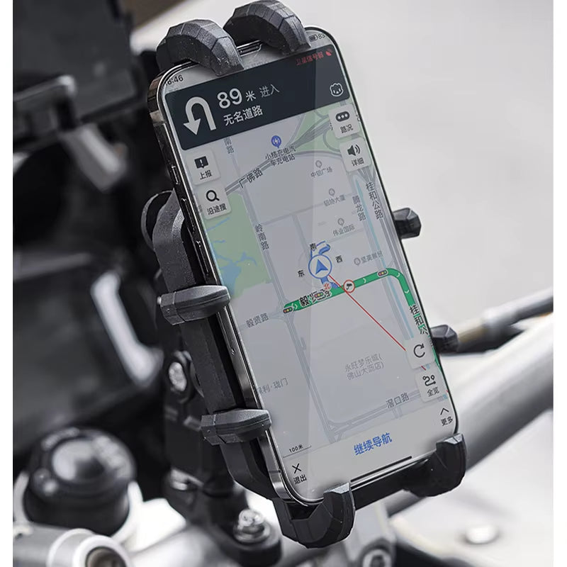 Motorcycle Wireless Charging Phone Holder Cradle 3.0 Quick Charger GPS Moto Support Cellphone Handlebar Mount for 4-7 Inch Phone