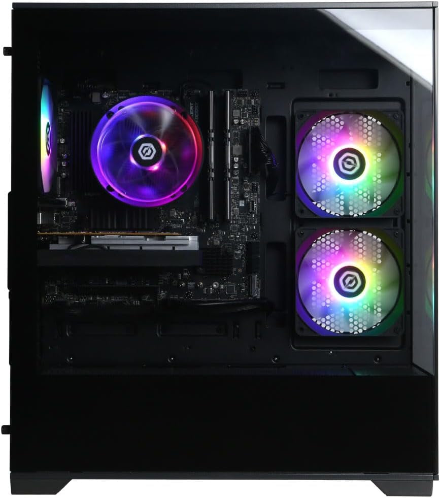Gamer Master Gaming PC, AMD Ryzen 5 5500 3.6Ghz, Radeon RX 6400 4GB, 16GB DDR4, 500GB Pcie Gen4 SSD, Wifi Ready & Windows 11 Home (GMA3100A)