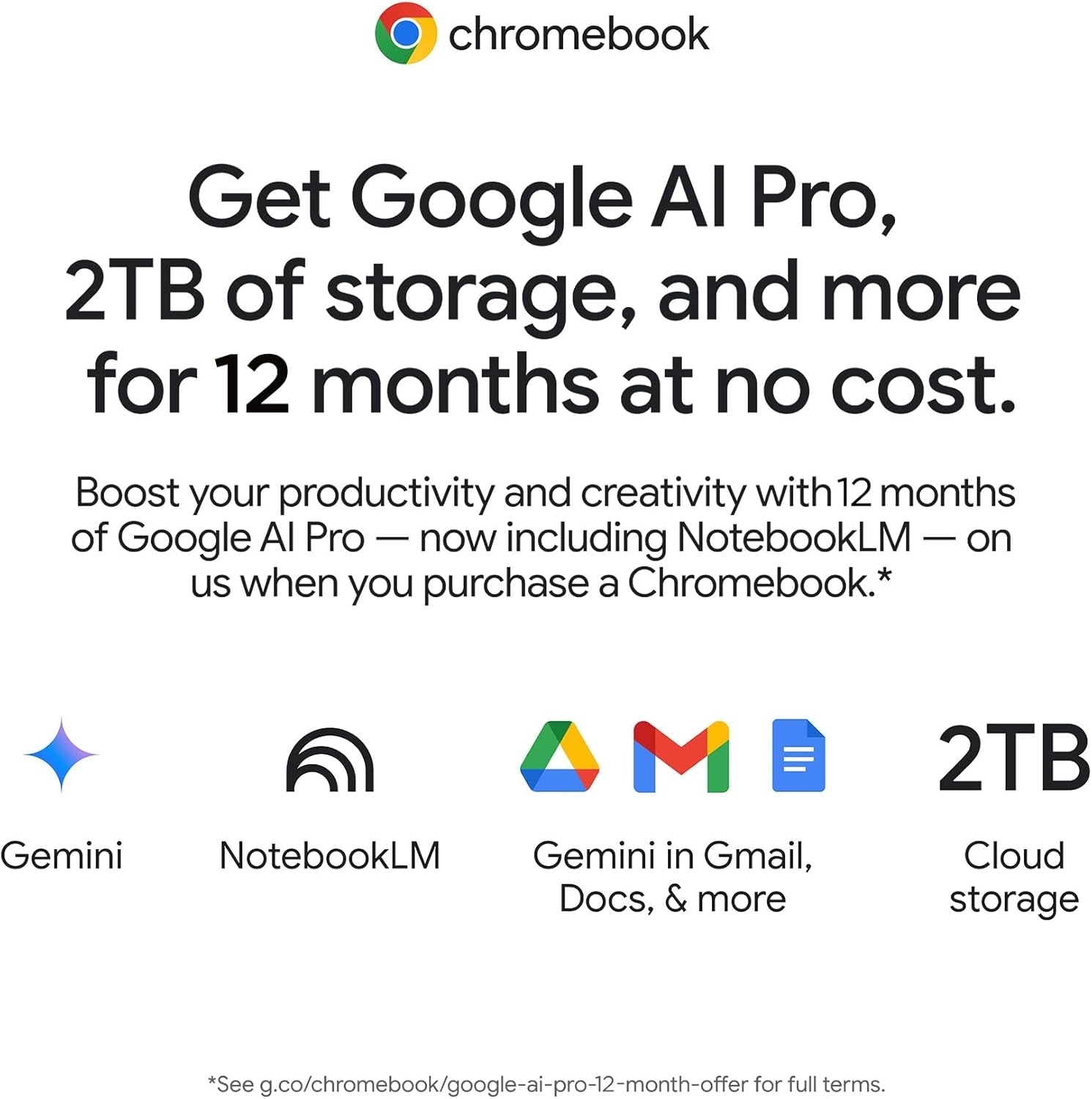 Chromebook plus I 15"- Professional Laptop - Google Gemini - Intel® 3 N355 CPU - 15.3" WUXGA IPS Display - 8GB RAM - 256GB Storage - Integrated Intel® Graphics - Cosmic Blue