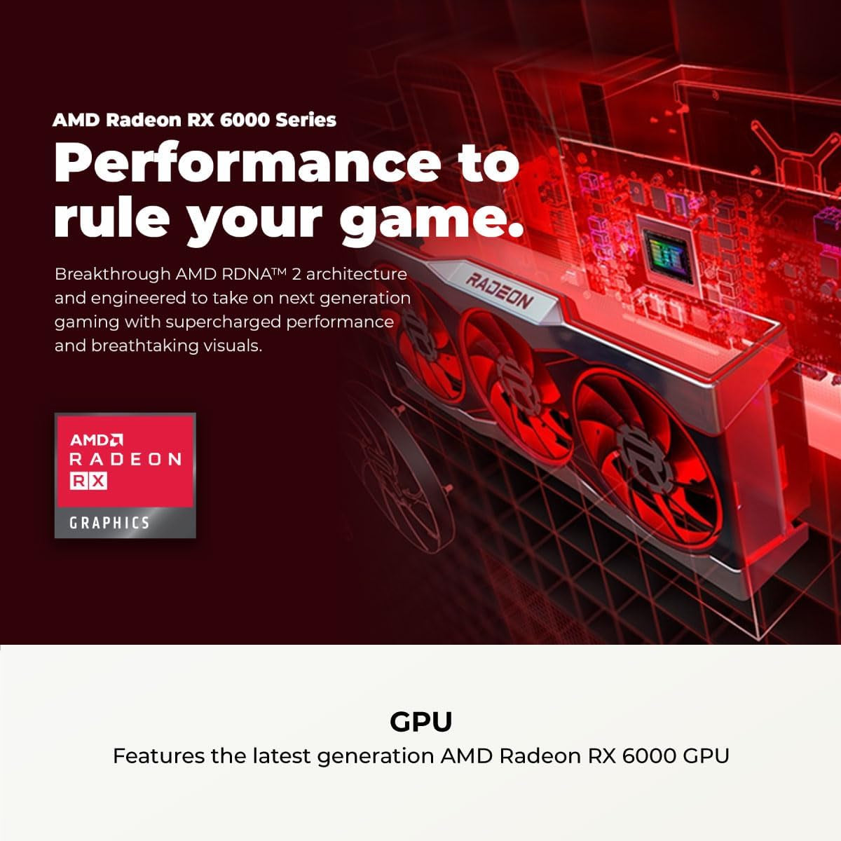 Gamer Master Gaming PC, AMD Ryzen 5 5500 3.6Ghz, Radeon RX 6400 4GB, 16GB DDR4, 500GB Pcie Gen4 SSD, Wifi Ready & Windows 11 Home (GMA3100A)